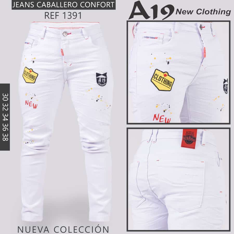 JEANS HOMBRE CONFORT 1391