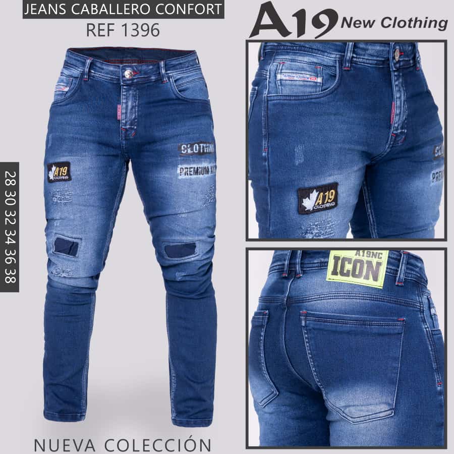 JEANS HOMBRE CONFORT 1396