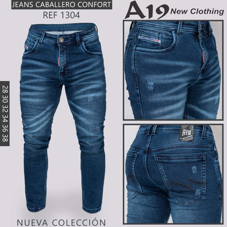 JEANS HOMBRE CONFORT 1304